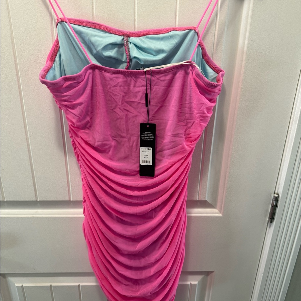 Fashion Nova Pink Mini Dress - Picture 3 of 3